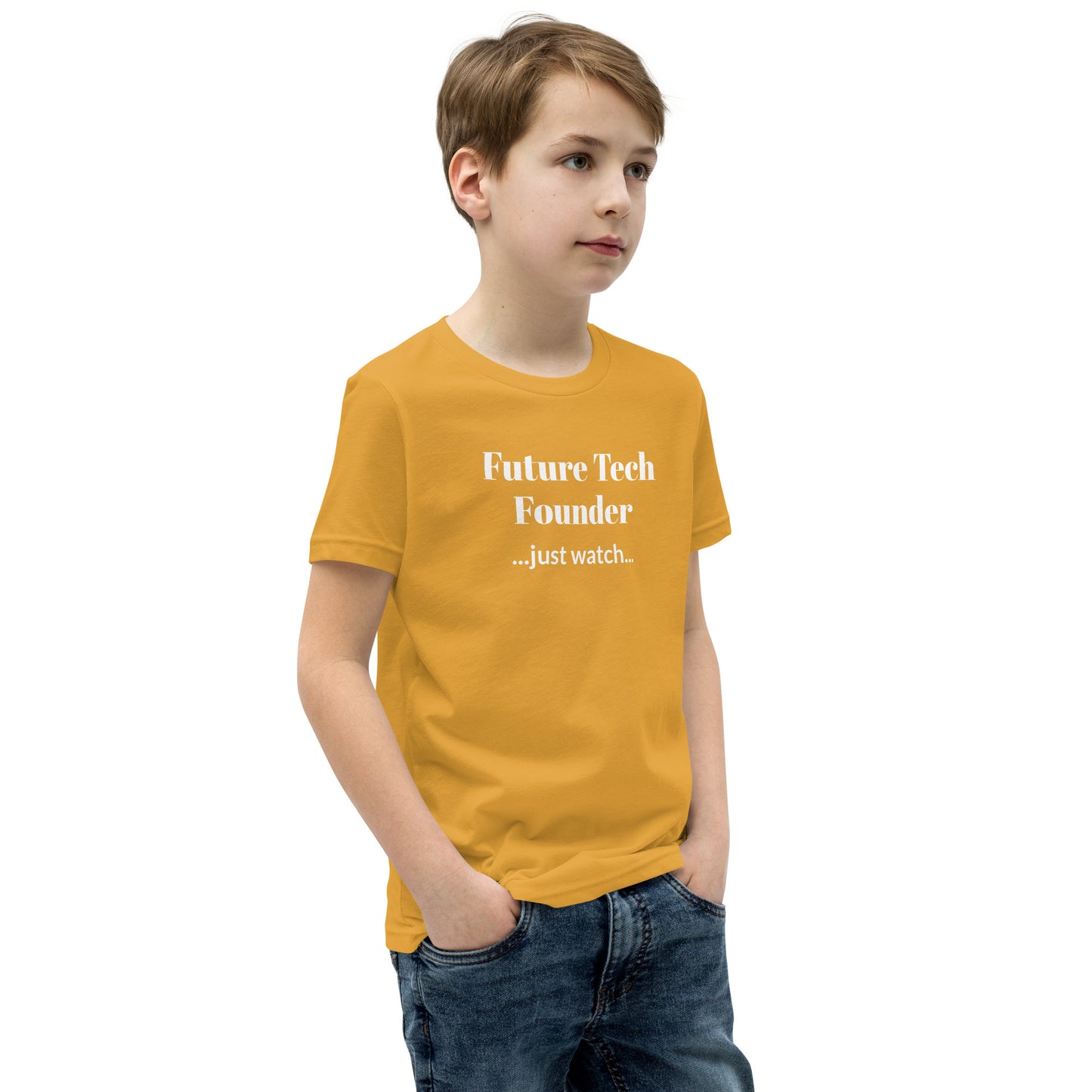 Future Tech Founder Youth Short Sleeve Tee