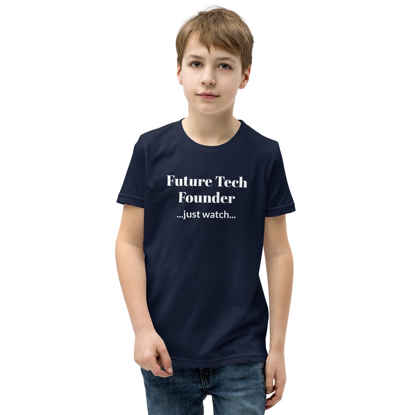 Future Tech Founder Youth Short Sleeve Tee