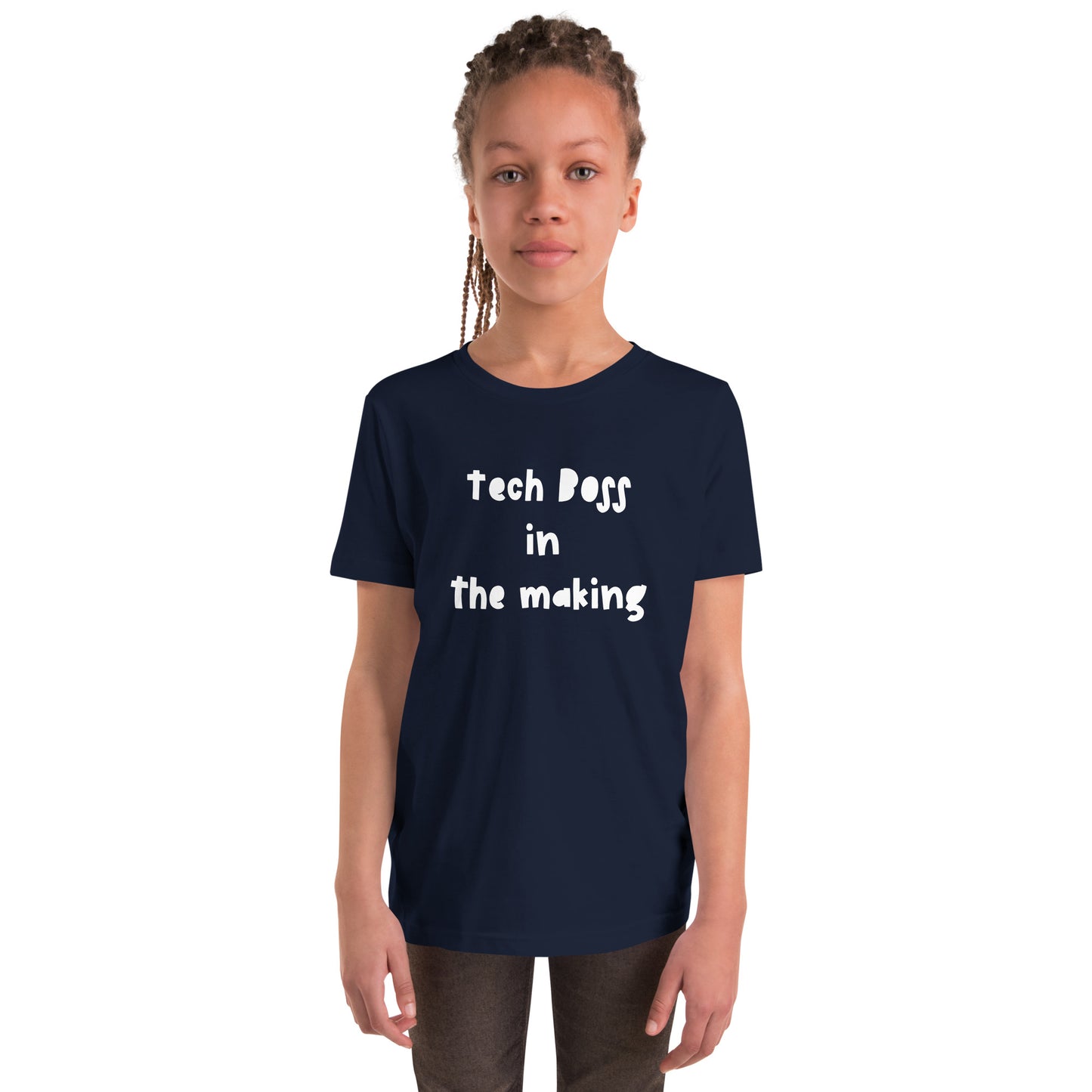 Tech Boss in the Making Youth Short Sleeve Tee