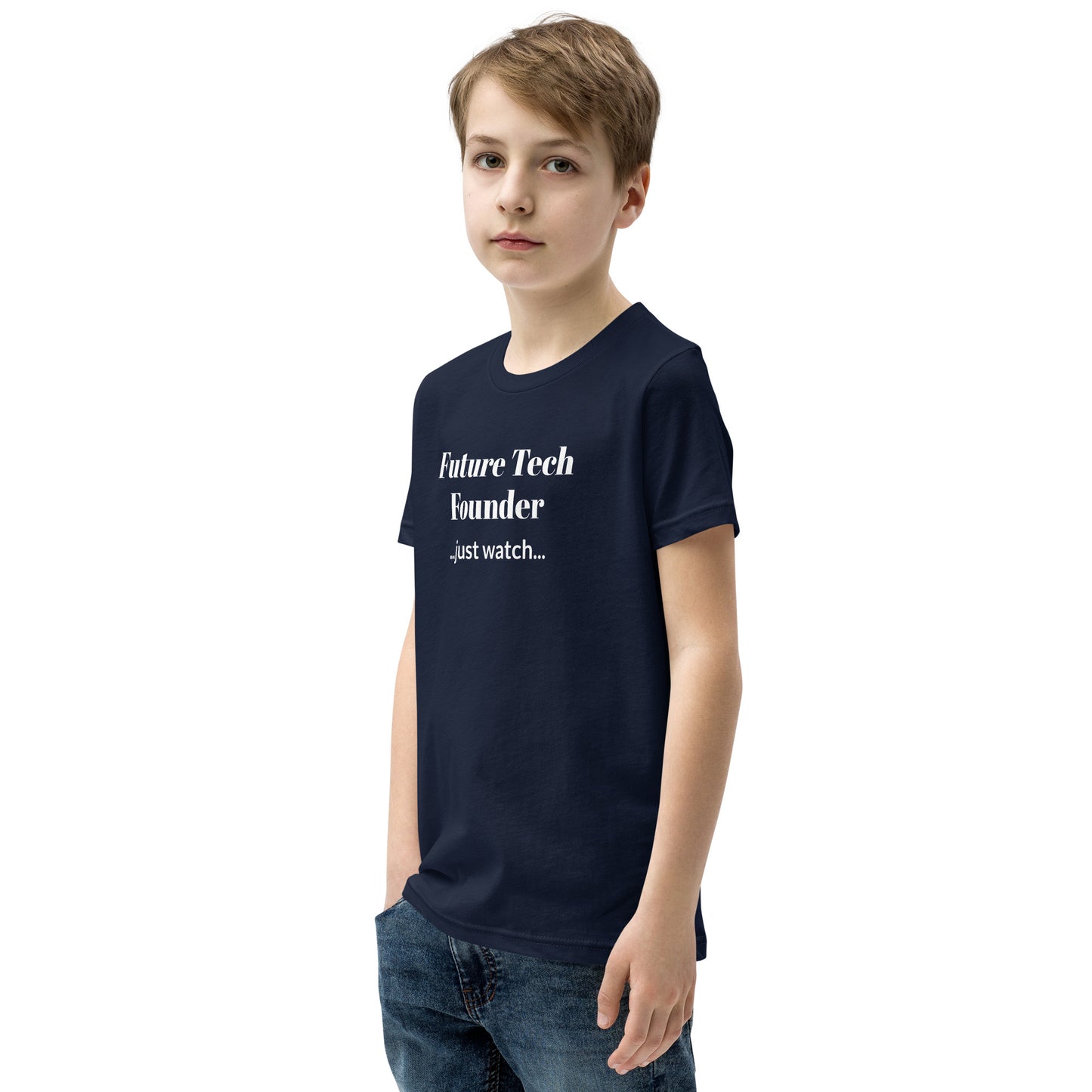 Future Tech Founder Youth Short Sleeve Tee