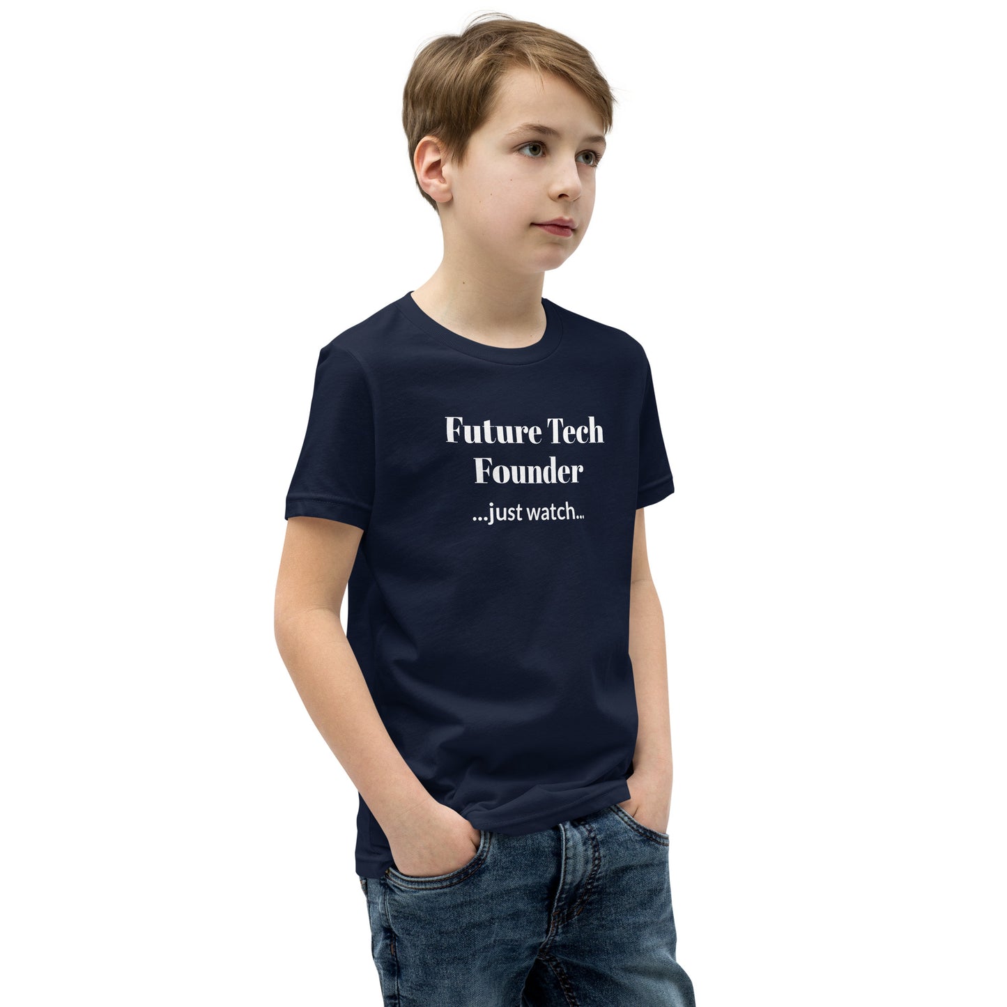 Future Tech Founder Youth Short Sleeve Tee