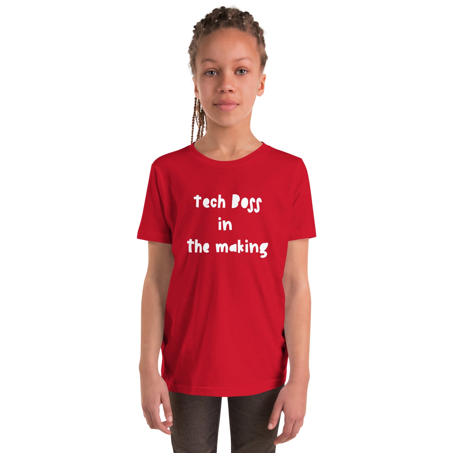 Tech Boss in the Making Youth Short Sleeve Tee