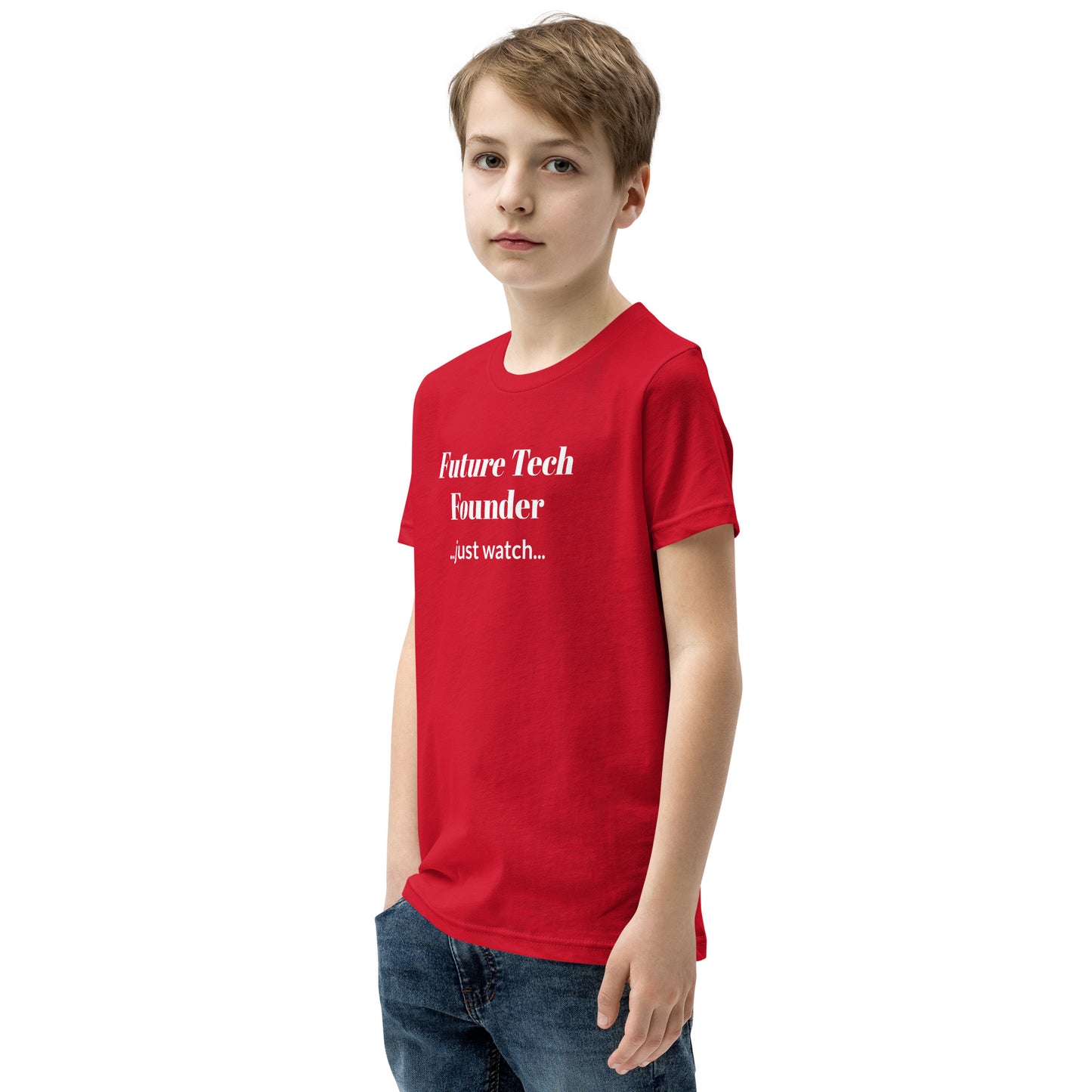 Future Tech Founder Youth Short Sleeve Tee