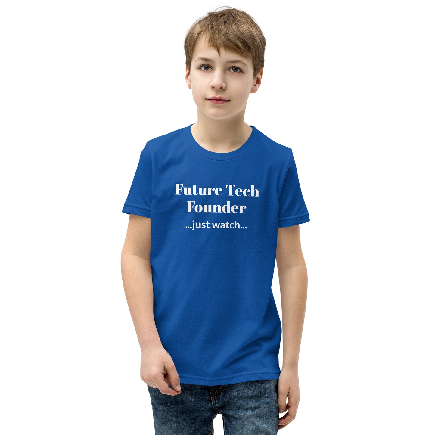 Future Tech Founder Youth Short Sleeve Tee