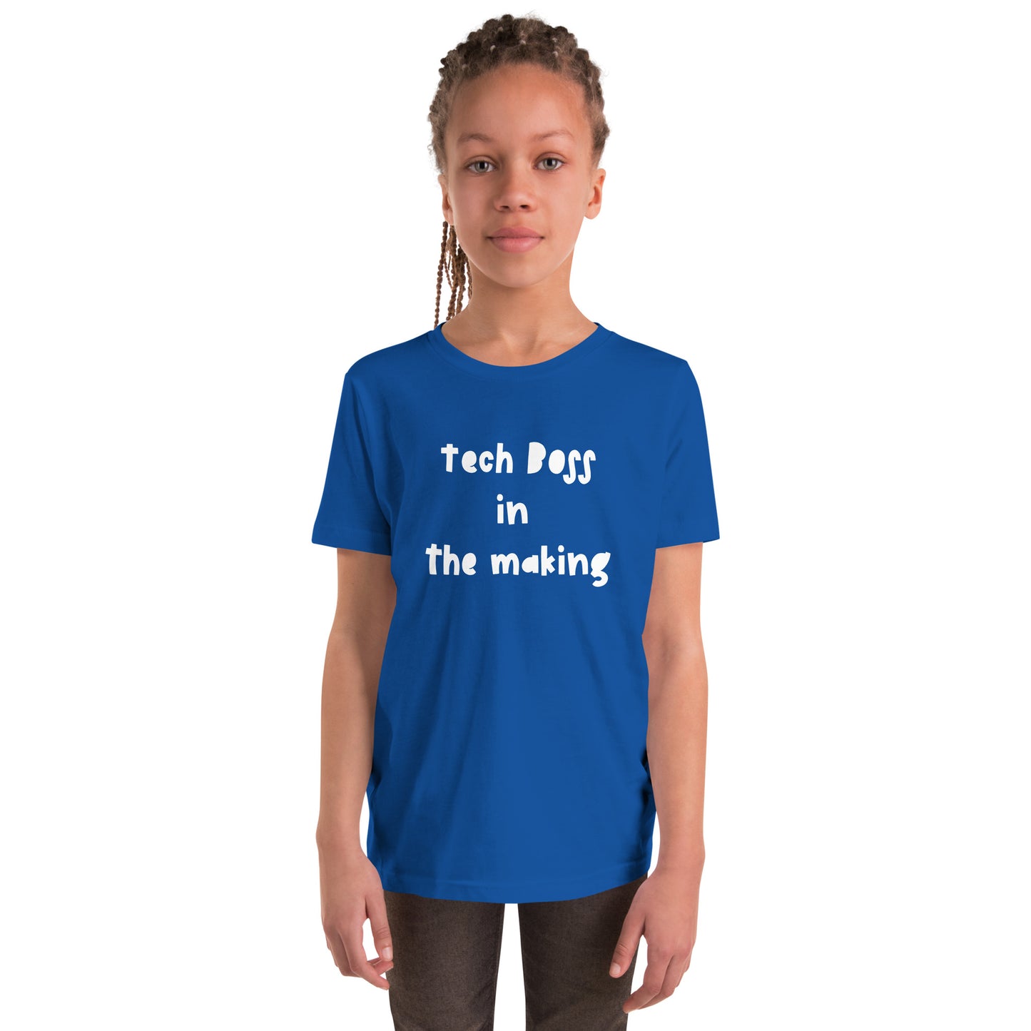 Tech Boss in the Making Youth Short Sleeve Tee