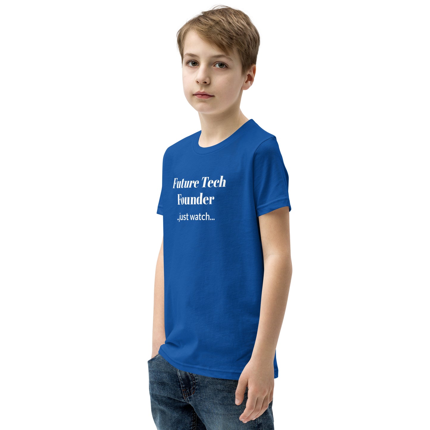 Future Tech Founder Youth Short Sleeve Tee