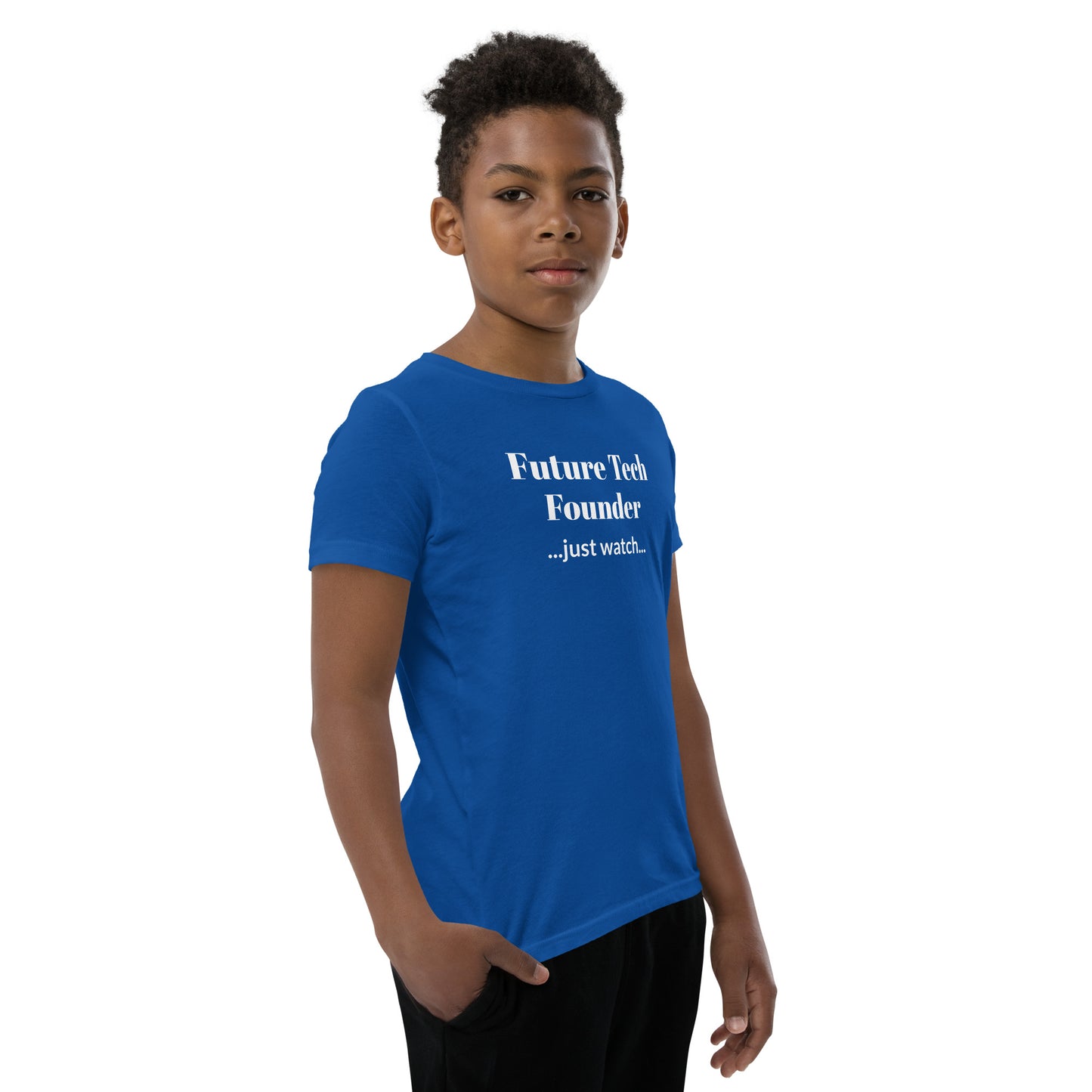 Future Tech Founder Youth Short Sleeve Tee