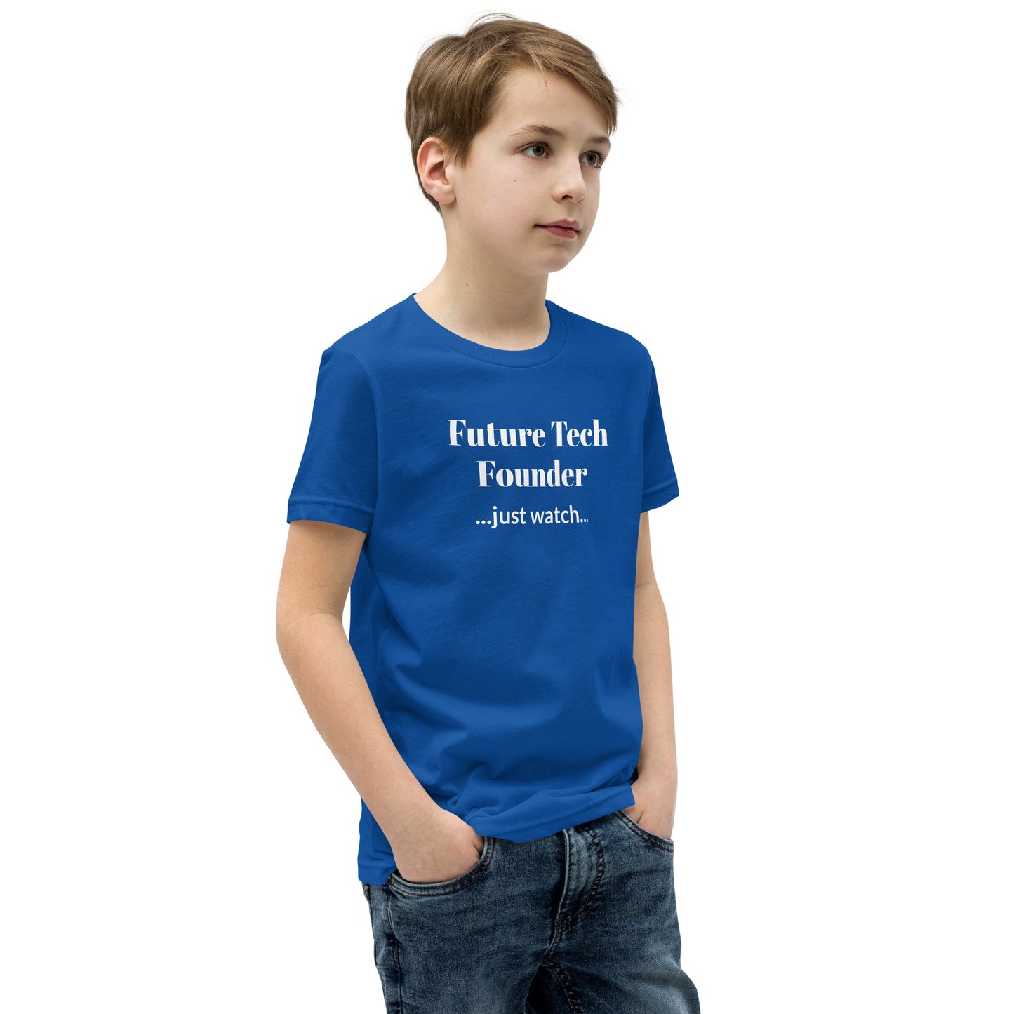 Future Tech Founder Youth Short Sleeve Tee