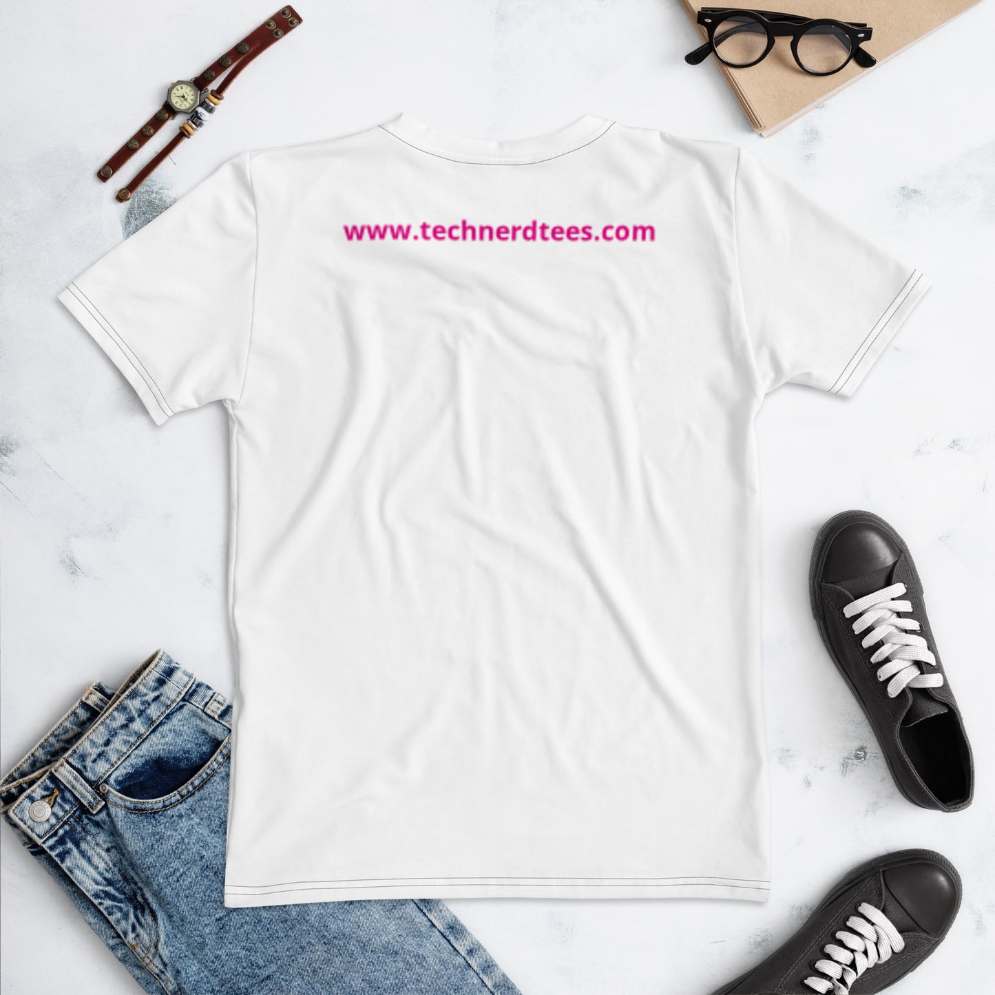 T-shirt SaaSy Fintech Chica (imprimé rose) pour femmes