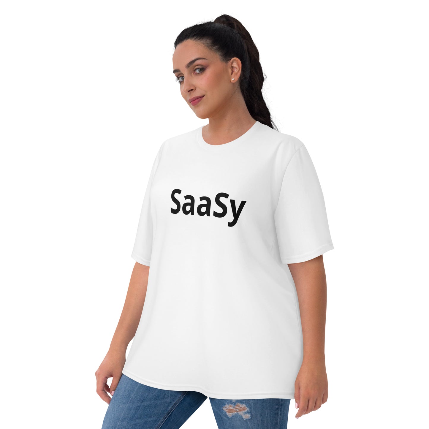 SaaSy (Black Print) Women's Tee