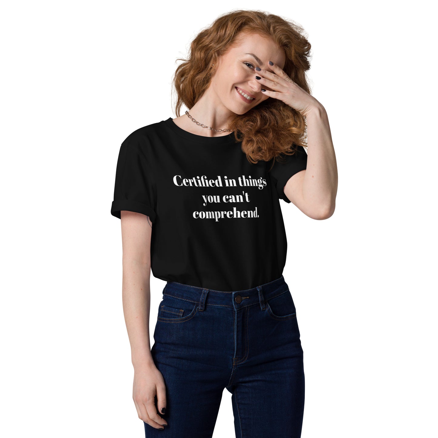 Certifié in Things Tee-shirt unisexe en coton biologique