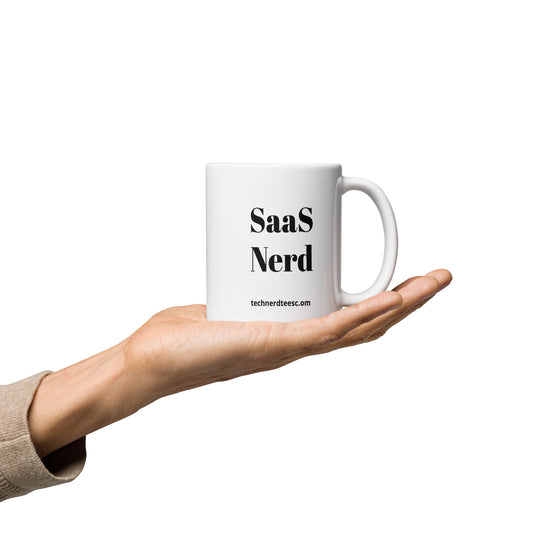 SaaS White Glossy Mug