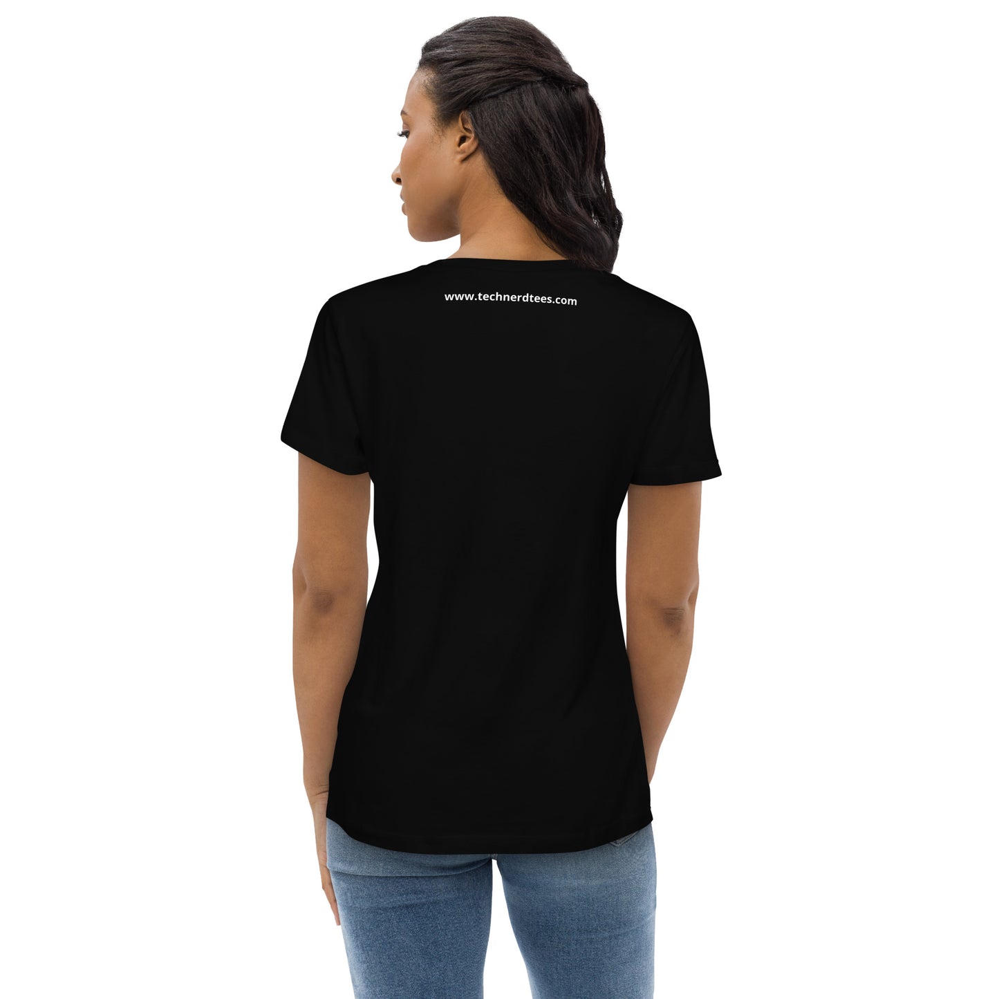 What a Founder Looks Like Women's Fitted Eco Tee